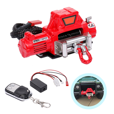ToysMall Metal Electric Winch Receiver Remote Controller Parts For 1/10 TRX4 SCX10 RC Car_voghion.com