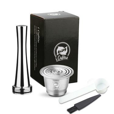 ICafilas Coffee Capsule Shell Recycling Fill Compatible Nestlé Coffee Machine Capsule Shell Multi-Grease Filter Cup_voghion.com