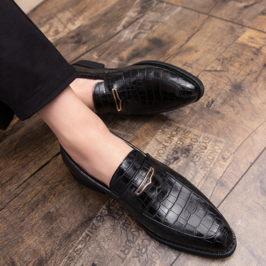 Suitable For All Seasons 2020 Autumn New British Style Casual Leather Formal Business Banquet Men's Large Size Trendy Shoes For Men_voghion.com
