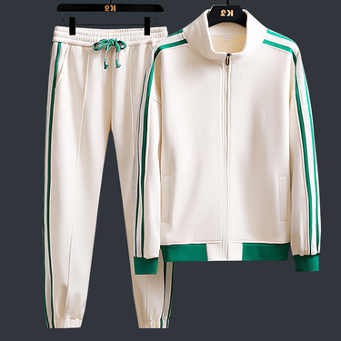 Men's Clothing New Suit Men's Clothing Spring And Autumn Handsome Men's Clothing With Sports Basketball Sweatshirt And Sweatpants Two-Piece SetMen_voghion.com