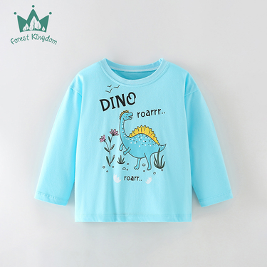 Children's Clothing Autumn Children's Clothing Wholesale Children's Long Sleeve T-shirt Men's And Women's Tops_voghion.com