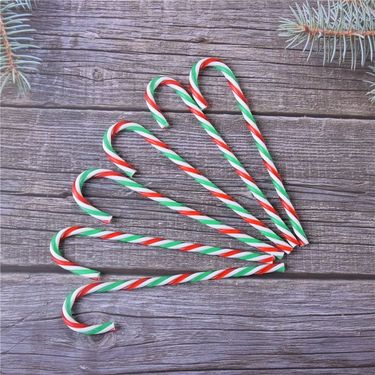Cane Acrylic Tree Pendant Christmas Cane Hanging New Year Christmas Party Home Decoration Gift_maomaolike.com