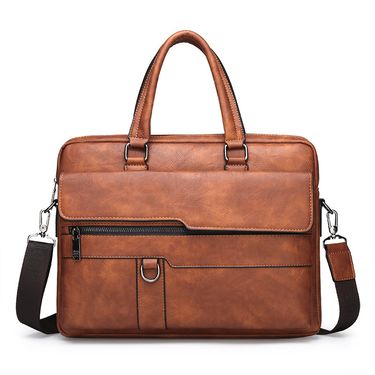Work handbag, men's briefcase, computer messenger business leisure business travel office shoulder bag_ipsvogv.com