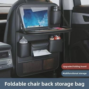 Car Storage Storage Storage Bag Car Rear Seat Storage Bag Rear Shelf Transparent Visual Rear Table Board_voghion.com