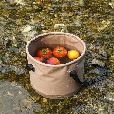 Wanna Outdoor Camping Folding Multi-Functional Large Capacity Portable Fishing Telescopic Car Water Storage Bucket_voghion.com