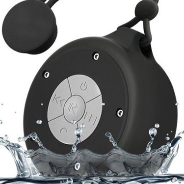 Portable Speakers New Gift Speakers Mobile Phone Wireless Suction Cup Dustproof Speakers Q50 Bathroom Waterproof Bluetooth Speaker_voghion.com