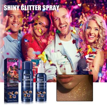 EELHOE spray night club party skin glitter powder clothing highlight Halloween brighten makeup_voghion.com