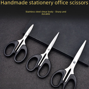 Stainless steel office scissors student handmade stationery scissors home Children diy scissors art small scissors wholesale_voghion.com