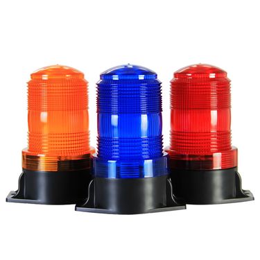 12 24V 48v 60 80v Rooftop 30 LED bright Strobe Light Emergency Warning flash light for Forklift Trucks amber blue red_voghion.com
