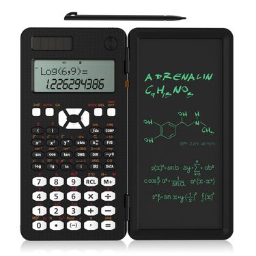 Scientific Calculator With Writing Tablet 991MS 349 Functions Engineering Financial Calculator For School Students Office 2022_voghion.com