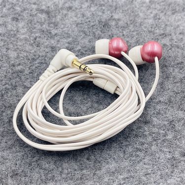 Original Japanese Style Classic Mini In-Ear Female Plaid Sleep Subwoofer Music MP3 Earphone Listening Book_voghion.com