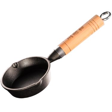 WANGYUANJI 4.3"Melting Pot Cast Iron Sauce Pan, Cast Iron Cookware, Melting Pot Perfect For Heating Milk, Water And Oil, Meltingchocolate, Butter, Ban Sale On_voghion.com
