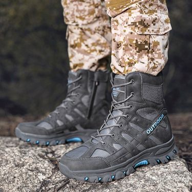 Outdoor Hiking Shoes Men's Sneakers Off-road Running Shoes_voghion.com