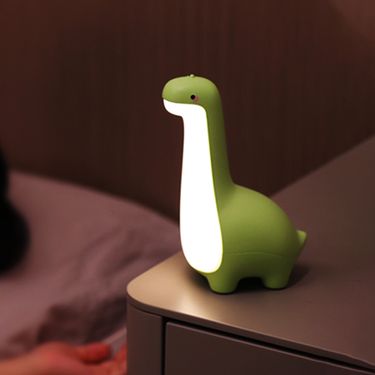 Dinosaur Cute Night Light Eye Protection Bedside Timing Lamp USB Charging Room Decoration Children's Gift_voghion.com