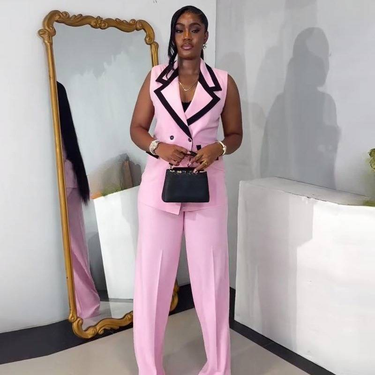 Women's Clothing fashionable and high end women's casual women's clothing, niche vests, trousers, two piece suits_voghion.com