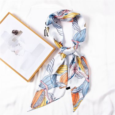 Women's Trendy Square 2024 Summer New Japanese and Korean Sweet Printed Headband Bag Scarf_voghion.com