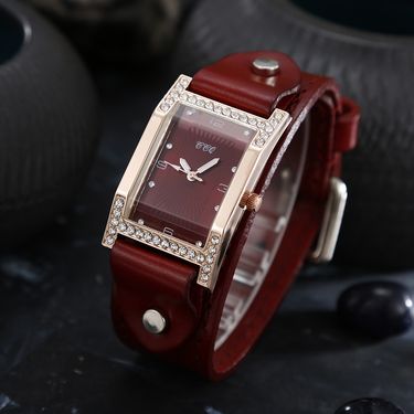2025 New Style Wind Scale Quartz Wide Strap Simple Fashion Women's Watch_voghion.com