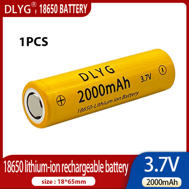 18650 Battery Rechargeable Battery 3.7V 2500mAh Capacity Li-ion Rechargeable Battery For Flashlight Torch Battery_voghion.com
