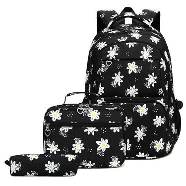 Backpack For Girls Cute High School Students Large Capacity Printed Backpack, Simple And Fresh Elementary School Student Schoolbag_voghion.com