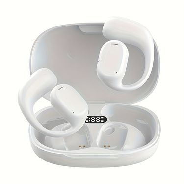 Air Conduction Hanging Ear Headphones Wireless Not In Ear Open Sports Headphones Cycling Running Exercise Good Sound Quality Headphones Extra Long St_voghion.com