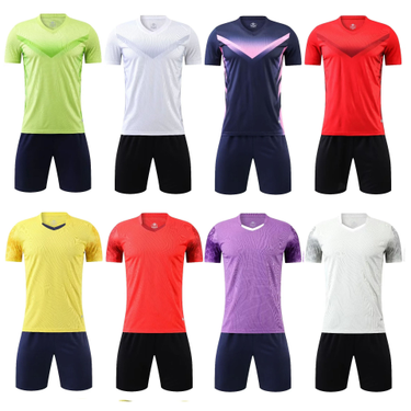 2023 Children's Gradient Football Jersey Men's Football Jersey Summer Training Short Sleeve Children's Football Jersey_voghion.com