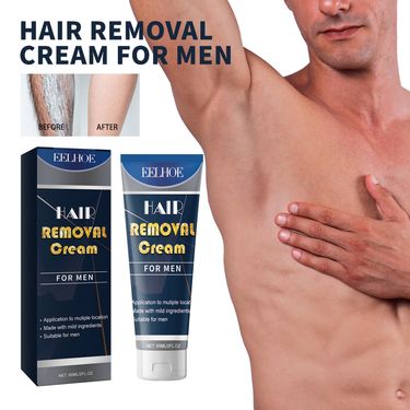 EELHOE Men's for Underarm, Hand, Foot, Chest, Cleansing Gentle and Non irritating Hair Removal Cream_voghion.com