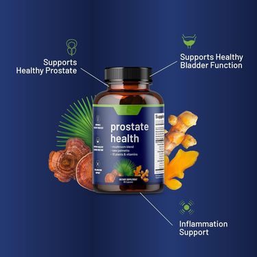 Natural Prostate Support, Excellent Formula, Saw Palmetto Extract Capsules, Plant Sterol Complex To Support Male Urinary System And Hair Growth_voghion.com