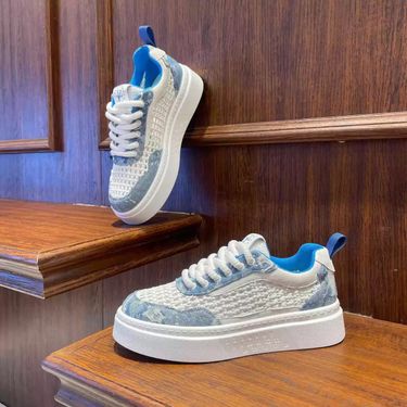 Men's Shoes Breathable Mesh Casual Sneakers - Lightweight Comfortable Walking Shoes With Thick Sole For Summer & Fall_voghion.com