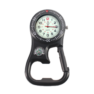 Mountaineering Clasp Watch Clasp Compass Watch Opener Glow-in-the-dark Spiral Backpack Hanging Accessory Outdoor Climbing Watch_voghion.com