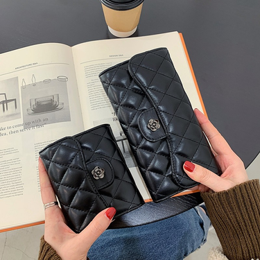Leather wallet coin purse wallet, unisex, long and short versions_voghion.com