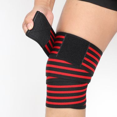 Sports Fitness Pads For Men Women, Deep Squats, Elastic Bandages, Strength Lifting, Leg Wraps, And Knee Protection_voghion.com