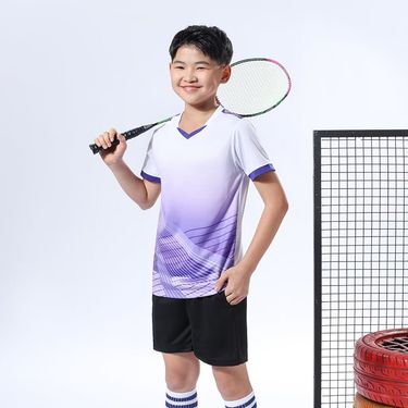Men's Clothing boys and girls printed number short-sleeved competition football jersey children's football uniform suit elementary school students_voghion.com