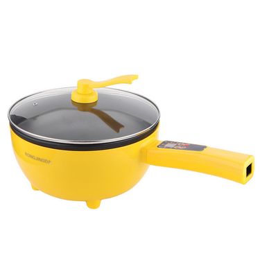 4.2L Electric Cooker Integrated Dual-use Multi Function Portable Electric Frying Long Handle Non Stick Pan Hotpot Free Shipping_voghion.com
