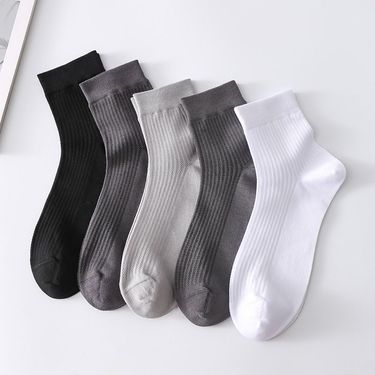Unisex for men Deodorant, sweat wicking and antibacterial men's Cotton socks simple_voghion.com
