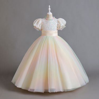Kids’ Clothing Girls dresses, mesh children's dresses, new style girls' evening dresses, girls' princess dresses_voghion.com