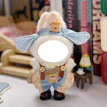 Dolls Accessories Clothes Only 15 17cm Blind Box Sit And Sit Party Clothes Doll Cowboy Hat Strap_voghion.com