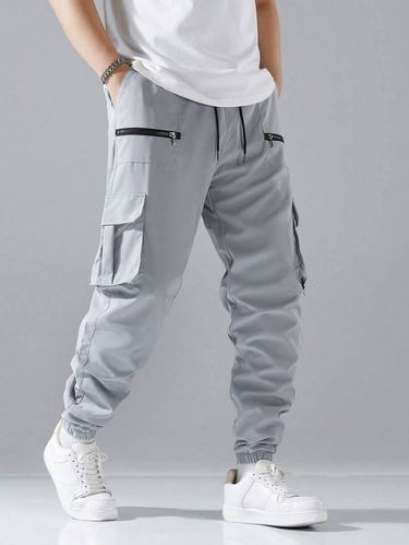 Men's Clothing Workwear Pants – Multi-Pocket Cargo Trousers For Men (Streetwear & Durable)_voghion.com