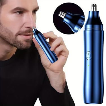 Trimmer Electric Nose Hair Trimmer Mini Portable Men's Ear Hair Trimmer Nose Hair Shaver Waterproof Safe Cleaning_voghion.com
