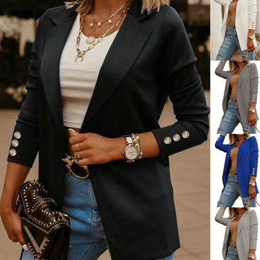 Women’s Clothing new women's fashion tops coat long sleeved suit women_voghion.com
