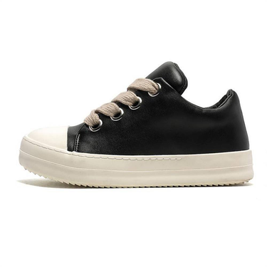 2025 Fashion Sneakers Jogging Shoes Fat Ding Bread Shoes Women Men Superfibre Imitation Low Top Lace-Up Non-Slip Wear-Resistant Running Shoes 35-44_voghion.com