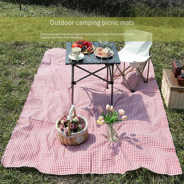 Non-Slip Camping Blanket - Waterproof Outdoor Mat For Picnic Beach & Lawn Modern Scandinavian Style_voghion.com
