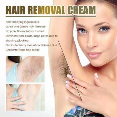 for mild quick non irritating hair removal on the armpits, arms, and body. Smooth body skin cream 2024_voghion.com