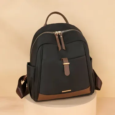Fashionable And Versatile This Latest Womens Nylon Backpack Is Perfect For Students College Commuting Office Workers_voghion.com