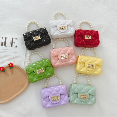 2024 New Hot Selling Jelly Bag Handheld Mini Bag Children's Small Bag Net Red Girl Cute Little Shoulder Bag_voghion.com