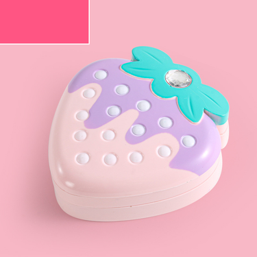 Strawberry Rotating Children's Girl Princess Cosmetics Toys Dressing House Makeup Eyeshadow Set Manufacturers Wholesale_voghion.com
