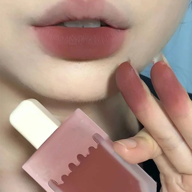 Cream Lip Ice Glaze Waterproof Lasting Non-Stick Cup Matte Veet Liquid Lipstick Lip Gloss Tint Women's Lip Stick_voghion.com