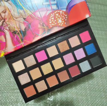 ky12 Pearl matte Eyeshadow sipping pretty21 eyeshadow palette_voghion.com