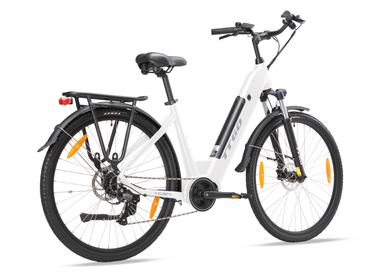 TTGOEBIKE 28 Inch E-Bike Electric Fat Tyre E-Mountain Bike, 36V250W Mid-motor E Bicycle Trekking\/City Pedelec For Men And Women_voghion.com
