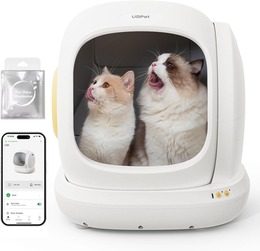 Cat Litter Box,Self-Cleaning Cat Litter Box, Automatic Electric Litter Box, Patented Integrated Waste And Container Design, App Control_voghion.com