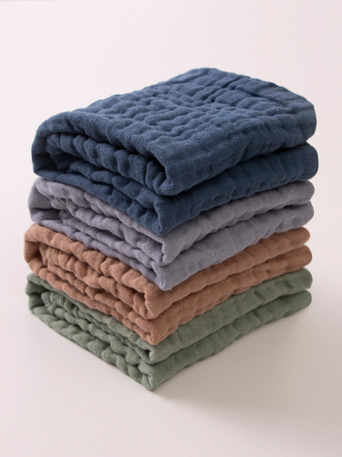 Six-Layer Gauze Towel 30*50 | Cross-Border Newborn Baby Towel | Class A Drool Towel & Face Towel_voghion.com